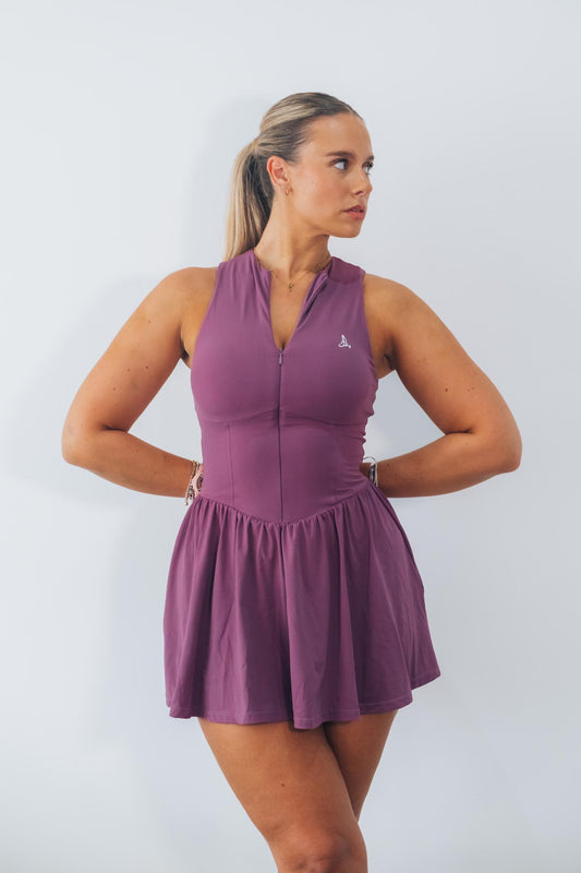 Cloud Dress- Purple (soft+airy feel)