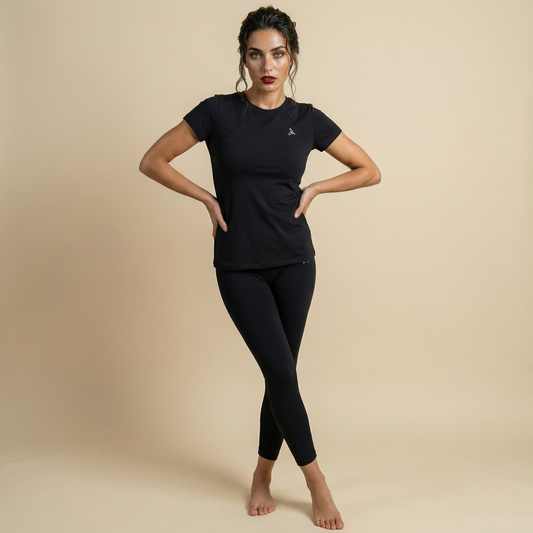 Sculpt High-Waisted Leggings – Black