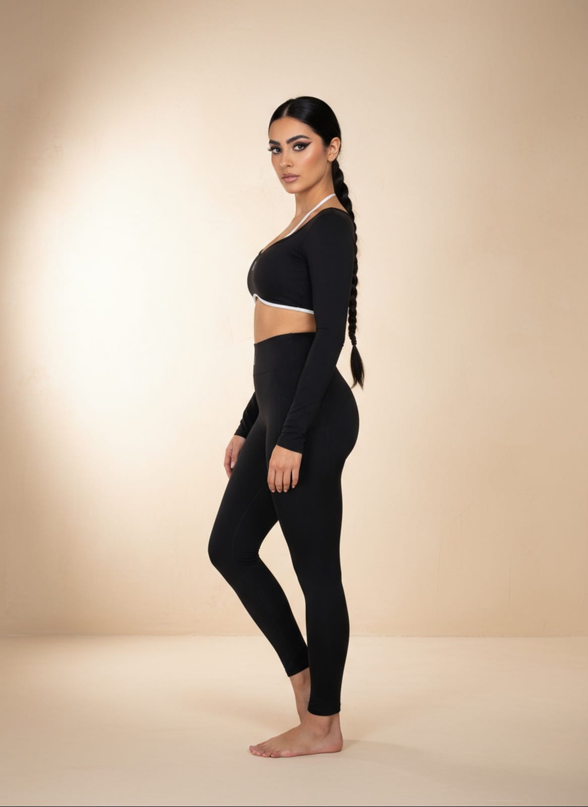 Eclipse Long Sleeve Set -Black