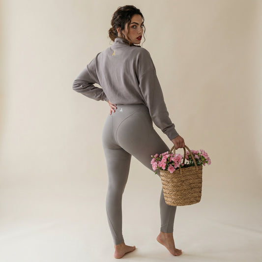Aura Sculpt Leggings – Stone