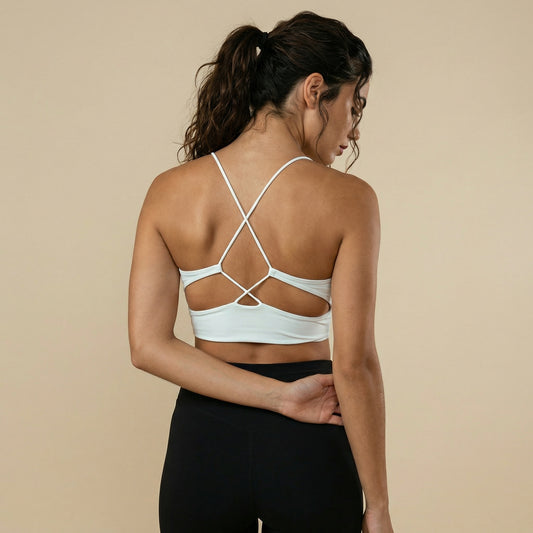 Eclipse Bra-White