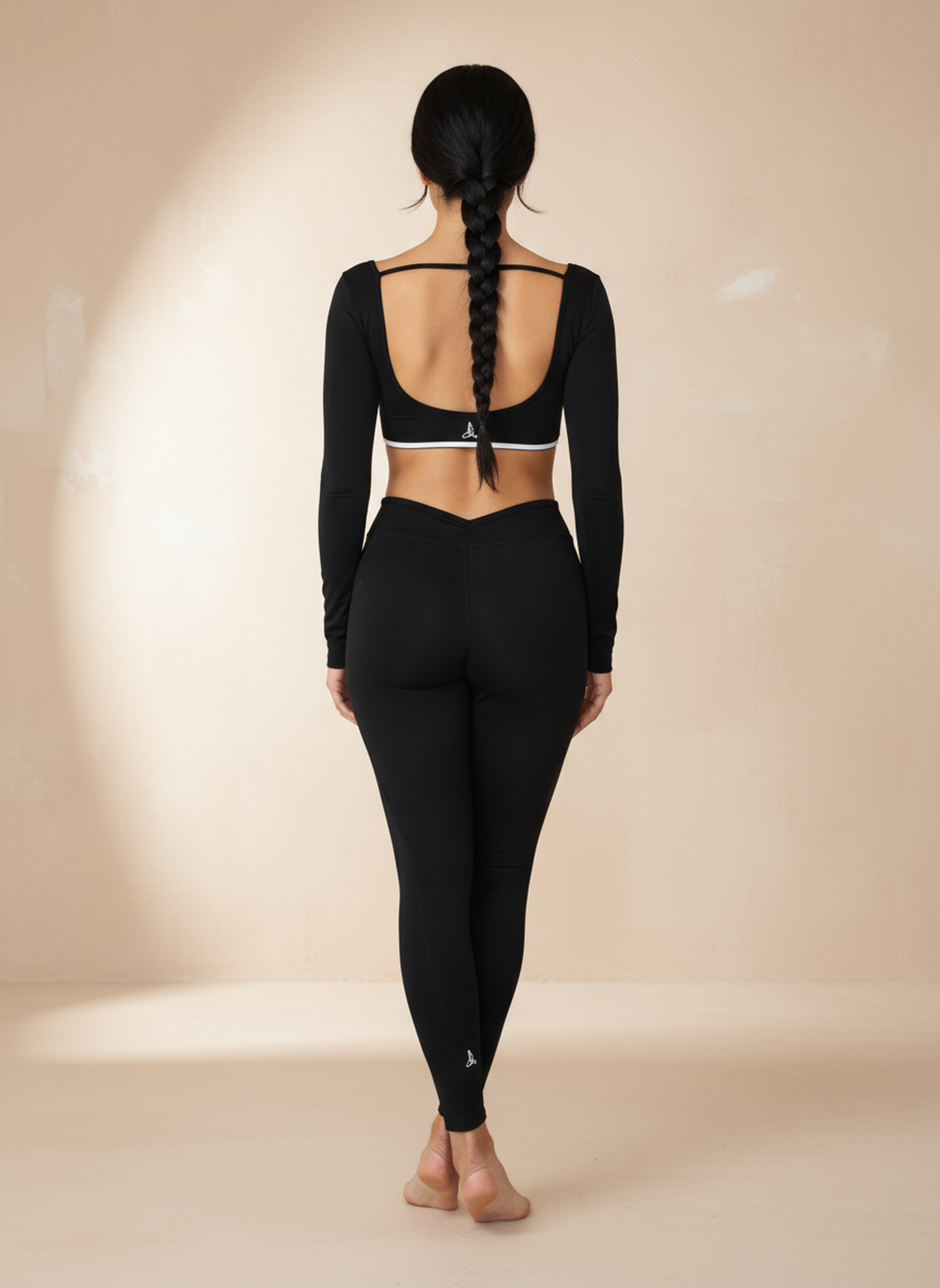 Eclipse Long Sleeve Set -Black