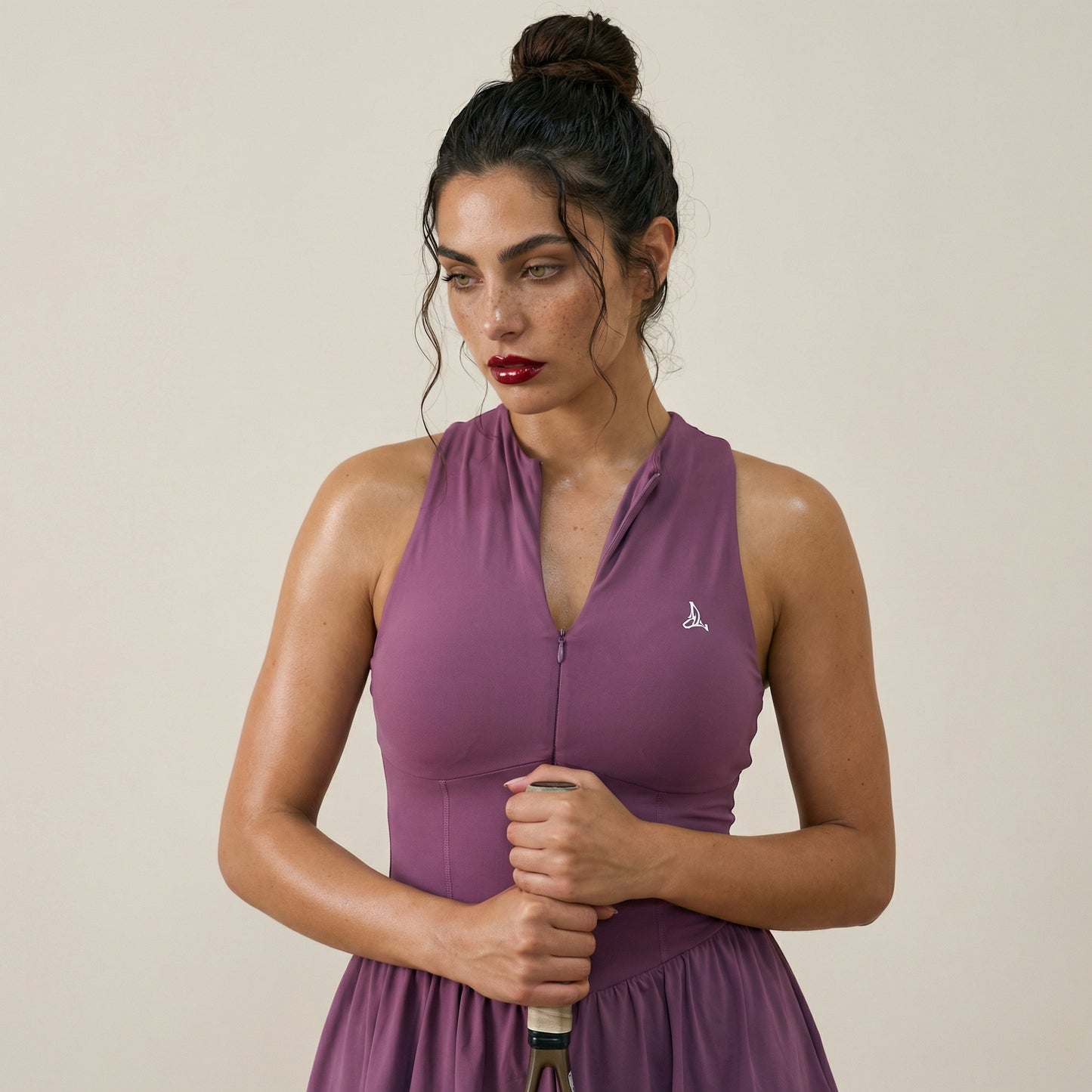 Cloud Dress- Purple (soft+airy feel)
