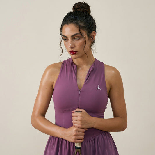 Cloud Dress- Purple (soft+airy feel)