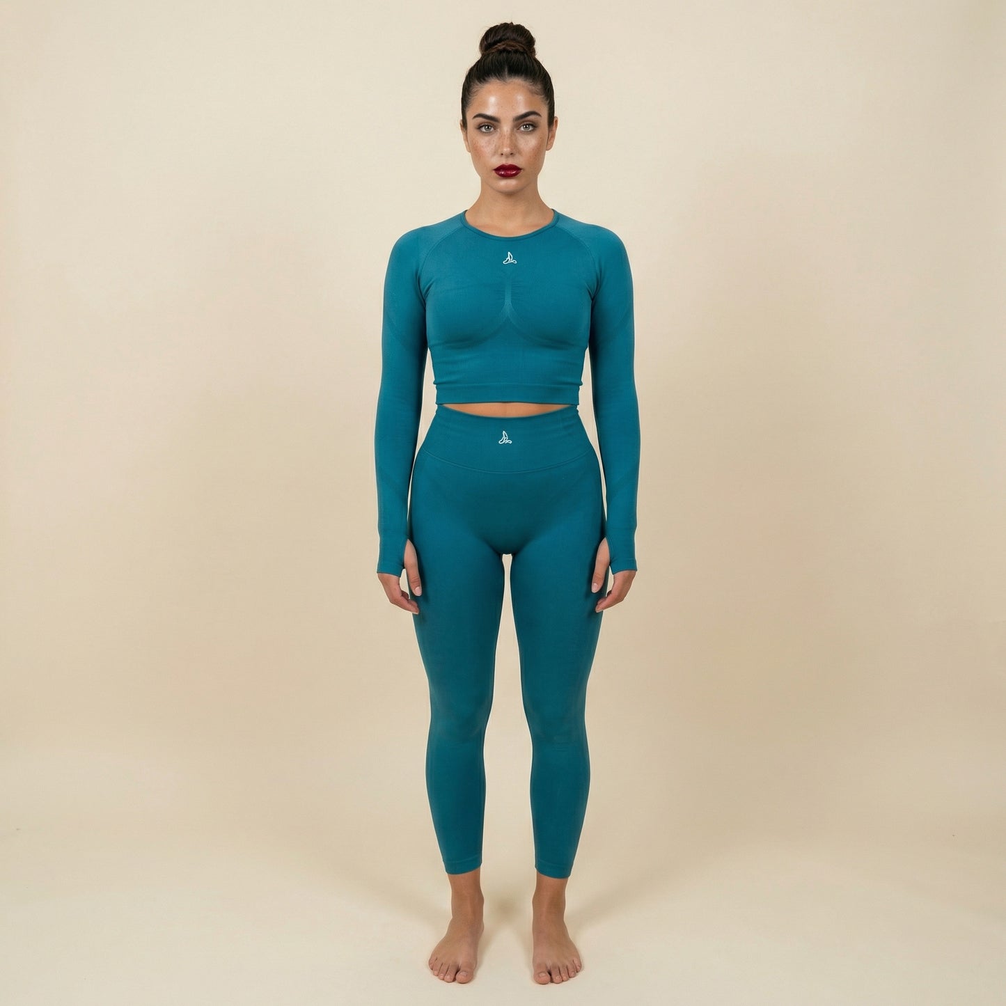 Luna Sculpt Seamless Set– Azure Green