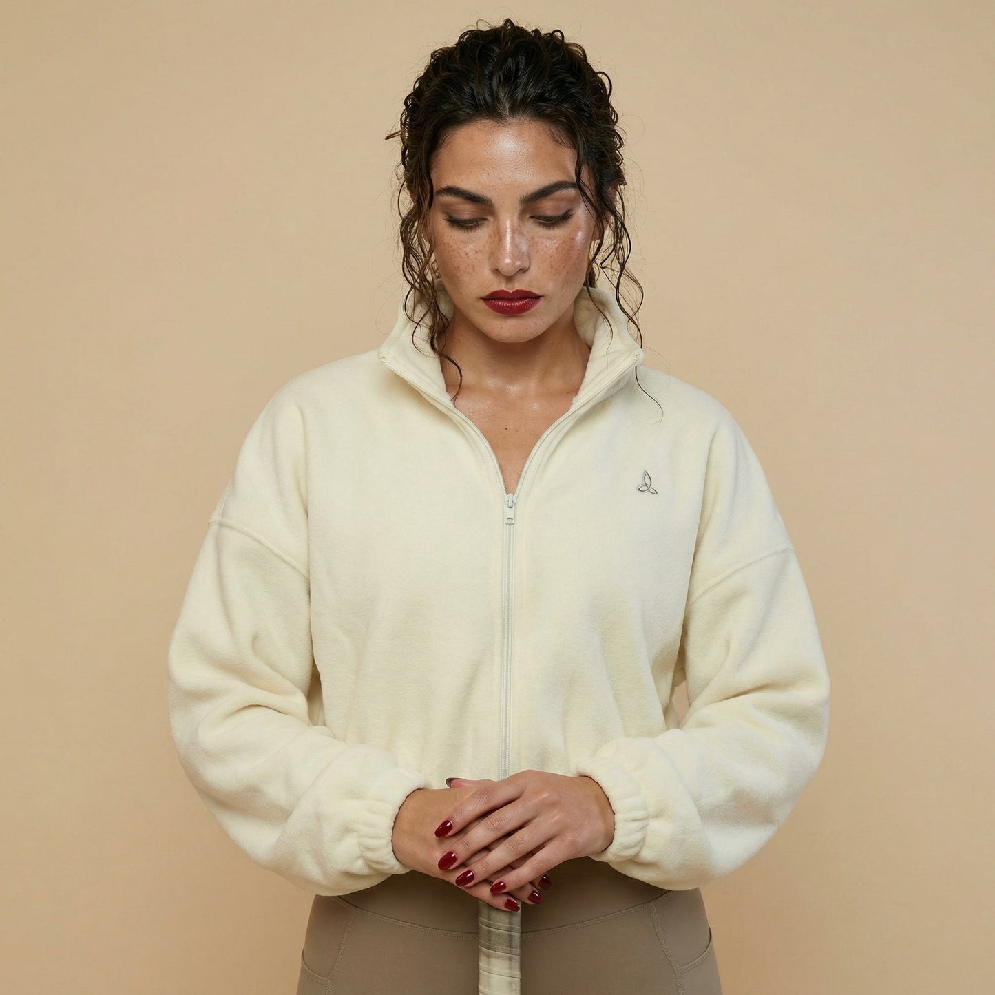 Cosy Glide Fleece - White