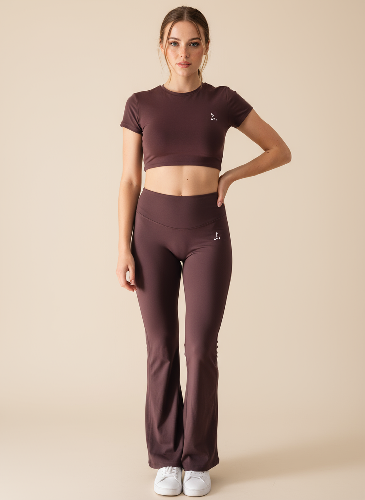 PowerMove Open-Back Flare Set- Mocca Berry