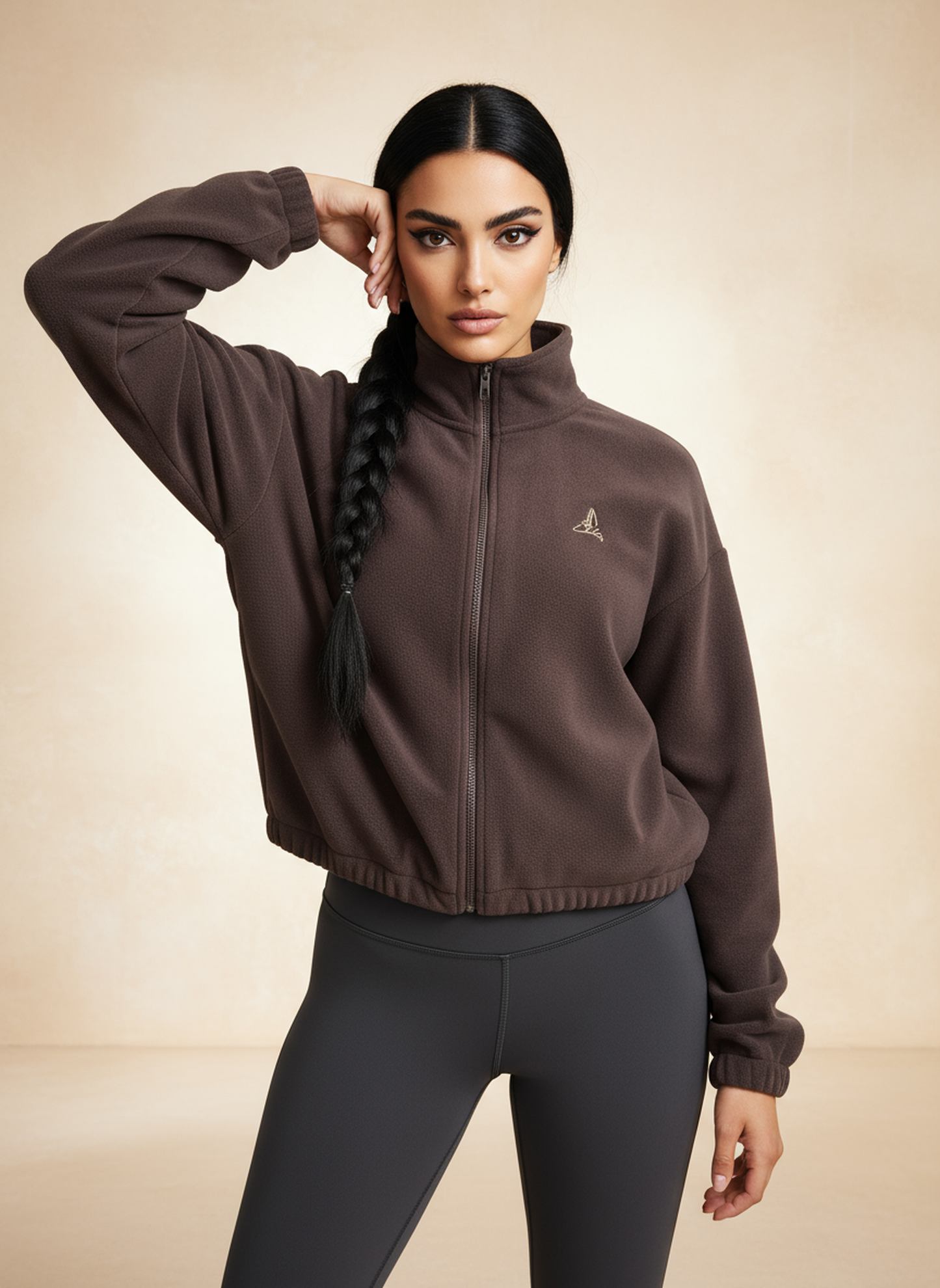 Cosy Glide Fleece – Espresso,